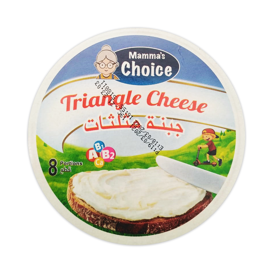 Mamma's Choice Triangle Cheese *8