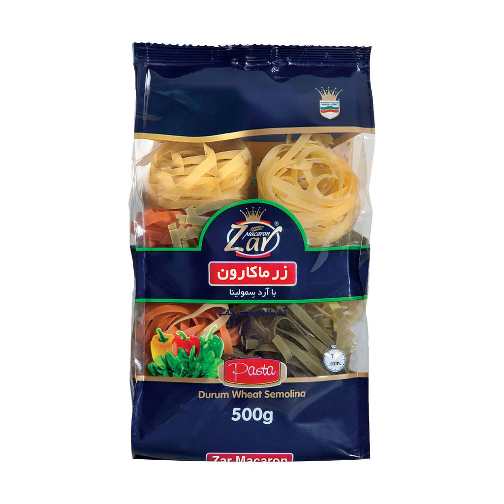 Zar Macaron Colored Fettuccine 500 g