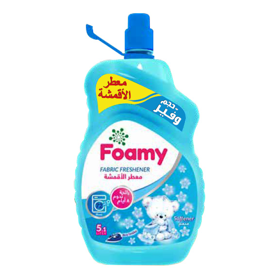 Foamy Blue Fabric Softener 5.1L