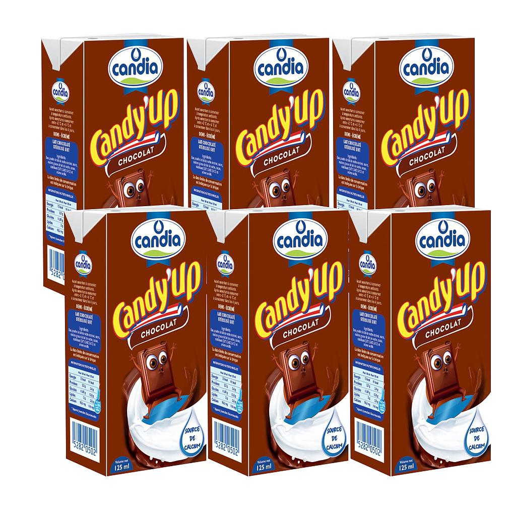 Candia Candy up Chocolate Milk 125ml *6