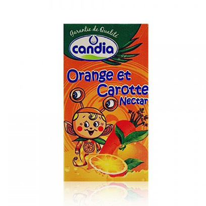 Candia Orange & Carrot Juice 125ml *6