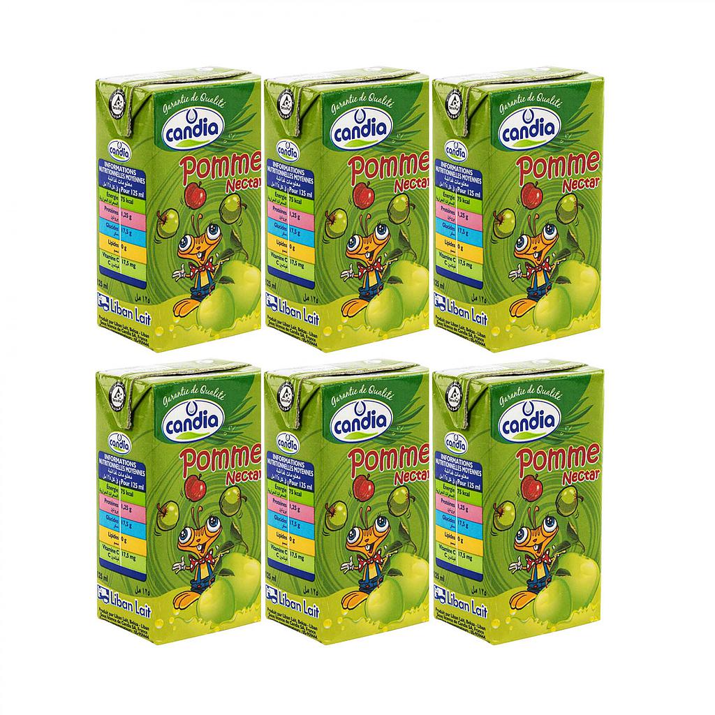 Candia Apple Juice 125 ml *6