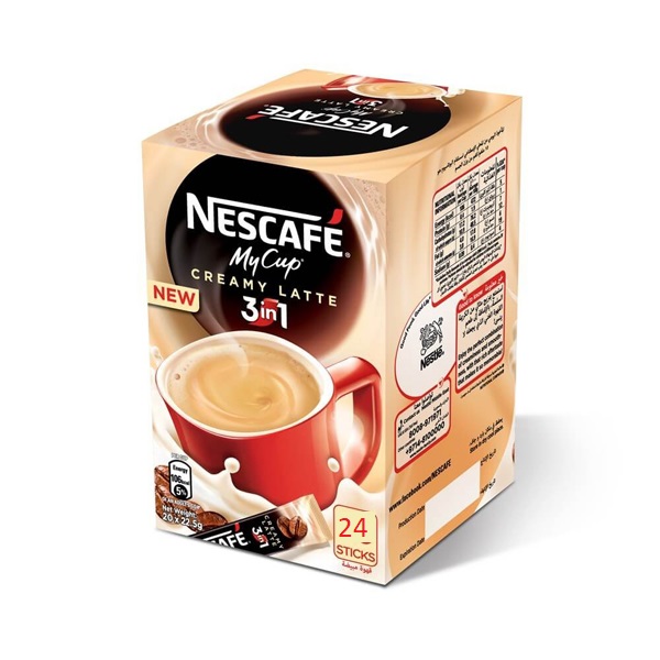 Nescafe 3 in 1 Creamy Latte *24 stick
