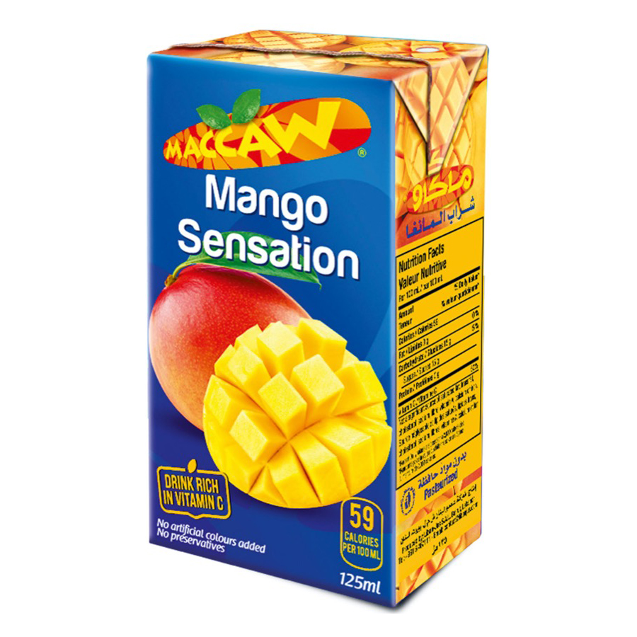 Maccaw Mango Juice 125ml