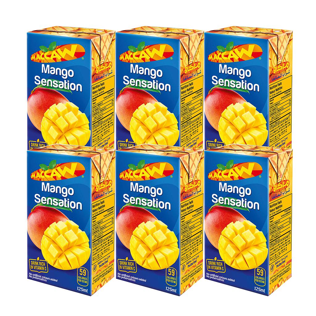 Maccaw Mango Juice 125ml *6