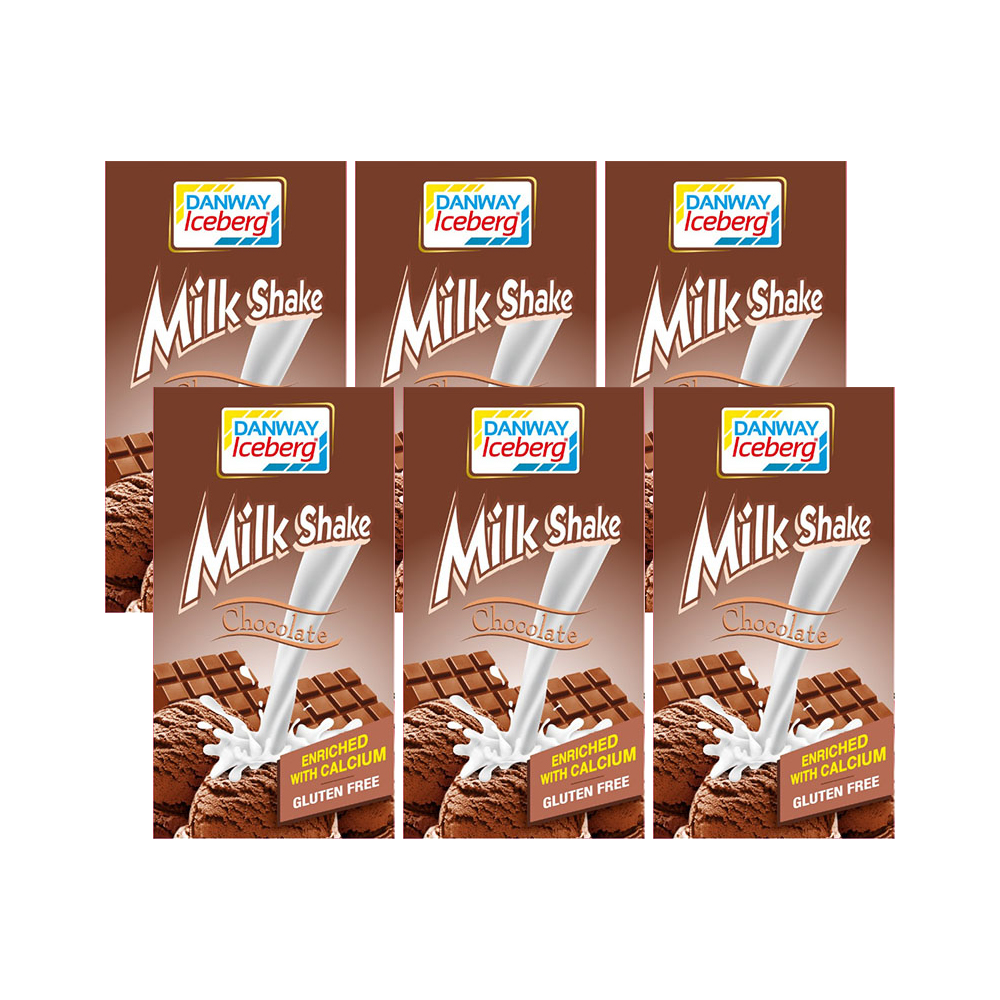 Iceberg Milk Shake Chocolate 125ml *6