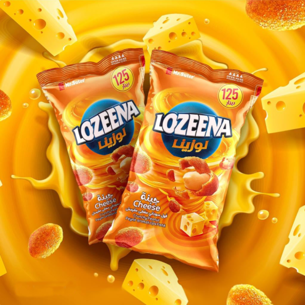 Lozeena Cheese Peanut Crackers 18g