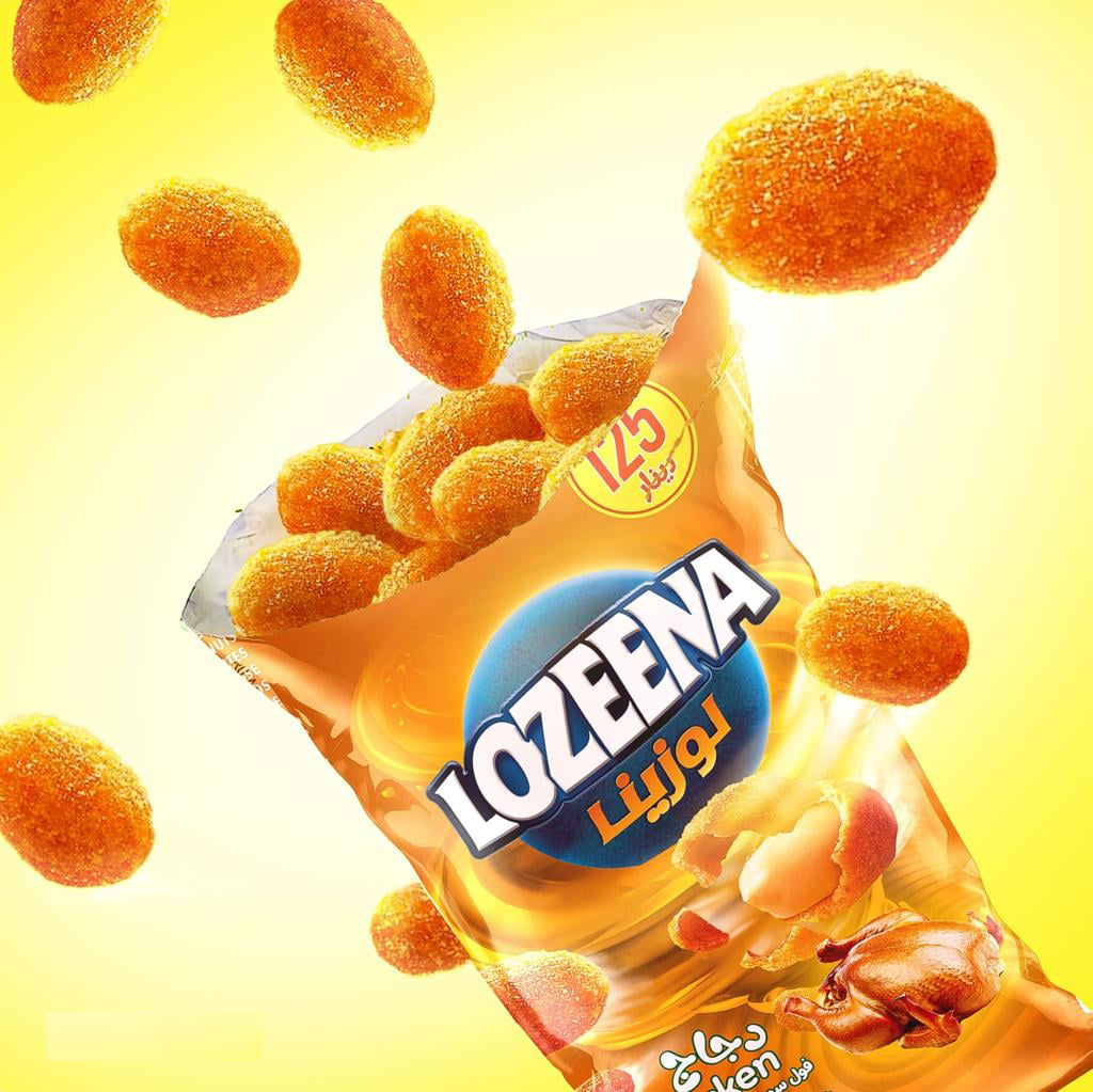 Lozeena Chicken Peanut Crackers 18g