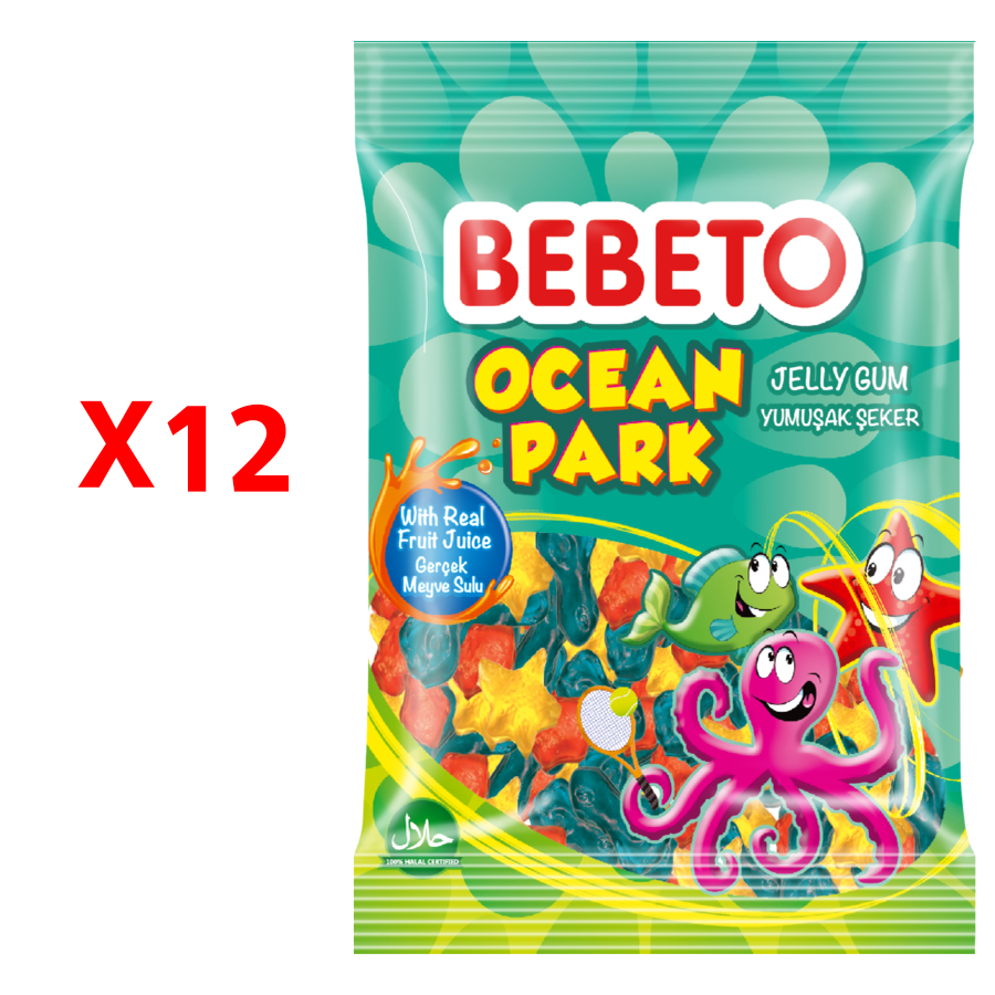 Bebeto Ocean Park Jelly 80g *12